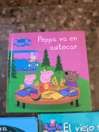 PEPPA PIG 3 LIBROS 10 EUROS