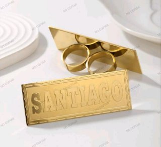 Acero inoxidable quirúrgico  Joyas personalizadas