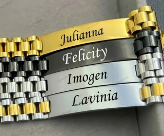 Acero inoxidable quirúrgico  Joyas personalizadas