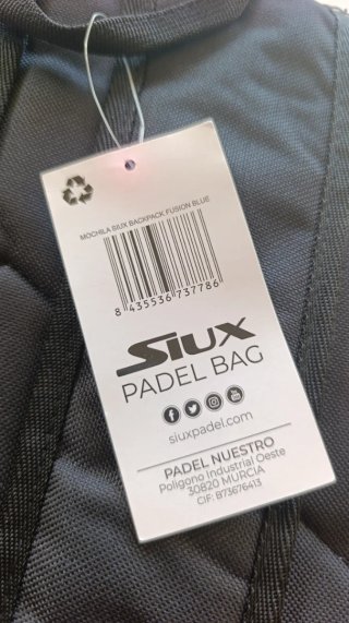 Paletero Siux Negro y Azul