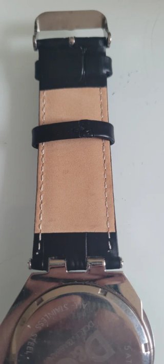 Reloj D&G Negro y Plateado