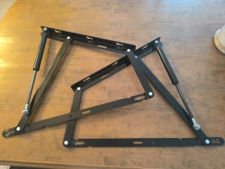 Bisagra elevable pistón canapé 150