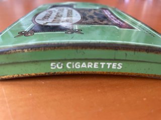 Caja tabaco Abdulla "Imperial Preference" vacía