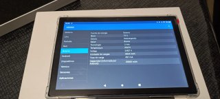 Tablet PC 10 Azul + Teclado