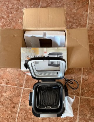 Freidora Eléctrica Aigostar 1.5L 900W
