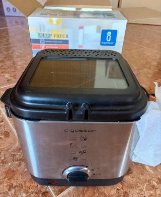Freidora Eléctrica Aigostar 1.5L 900W