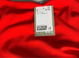 Vestido H&M Rojo