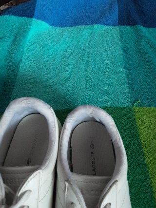 Zapatillas Lacoste Talla 40.5 Blancas