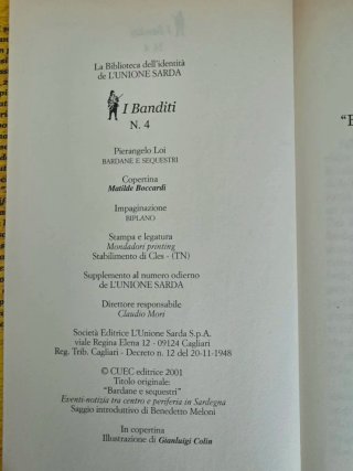 Bardane e sequestri