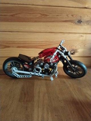 Moto Lego Technic Roja