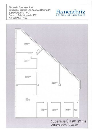 Oficina en venta en Berriozar