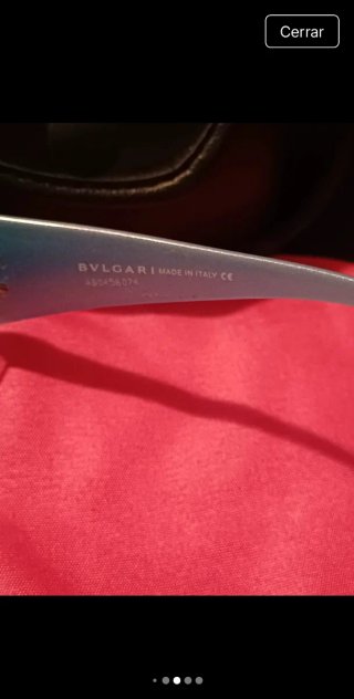 Gafas de sol Bvlgari azules