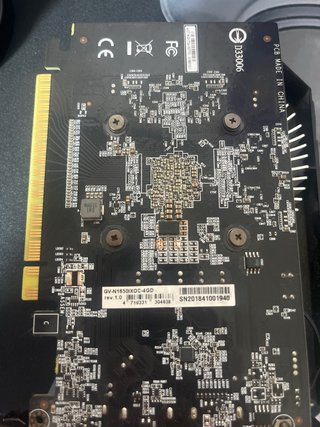 Gigabyte GeForce GTX Tarjeta Gráfica