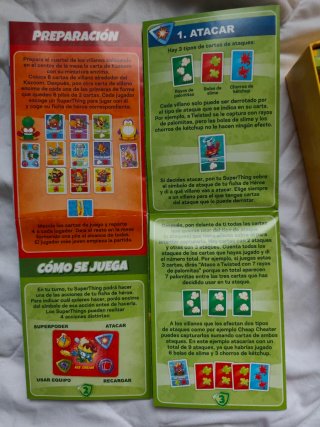 Juego de Cartas Superthings 5 Figuras