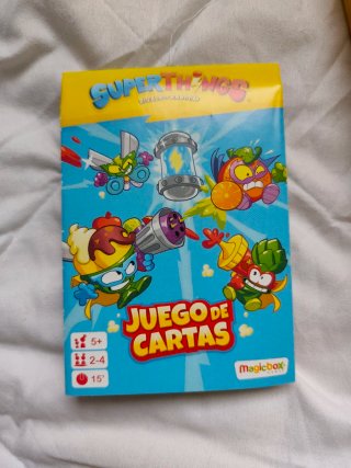 Juego de Cartas Superthings 5 Figuras