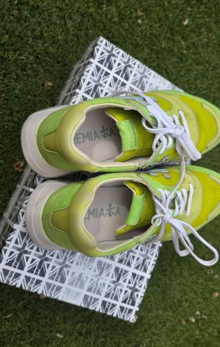 Zapatillas Premiata 41 Verde Lima