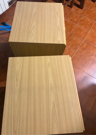 Coppia Cassettiere Legno