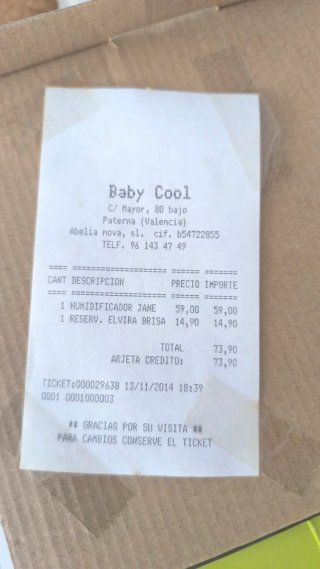 Humidificador Ultrasónico Jané