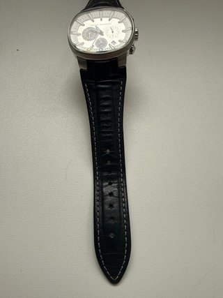 Reloj Adolfo Dominguez Cronógrafo Plata Negro