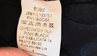 Abito fresco donna nero