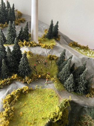 Maqueta de trenes escala N Digital