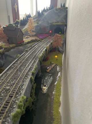 Maqueta de trenes escala N Digital