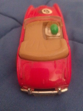 Coche Scalextric Austin Healey 3000 Rojo