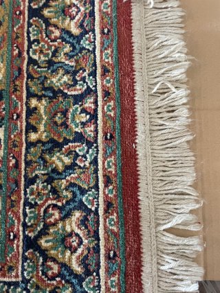Tappeto in lana multicolore