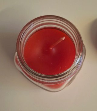 Candela profumata Natale 2017