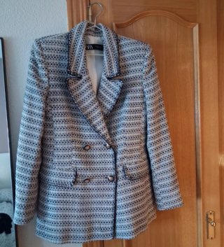 Chaqueta Zara Tweed