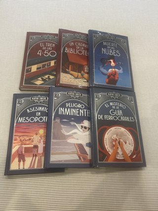 Pack de 6 libros de Agatha Christie para Javier