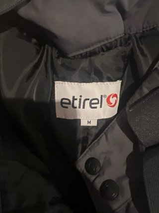 Pantaloncini da sci grigi con bretelle