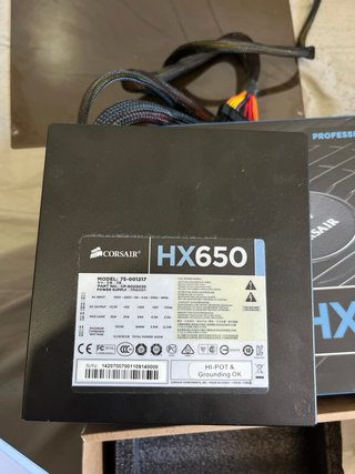 Corsair HX650 Fuente de Alimentación