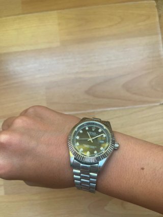 Rolex Datejust Nero con Diamanti