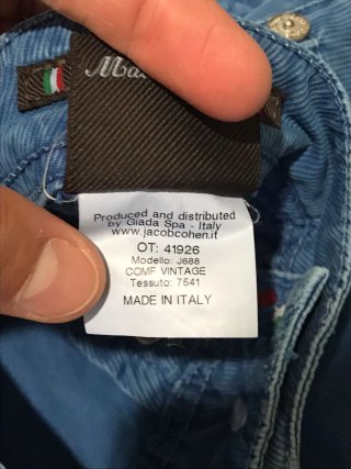 Pantaloni Jacob Cohen Uomo W32