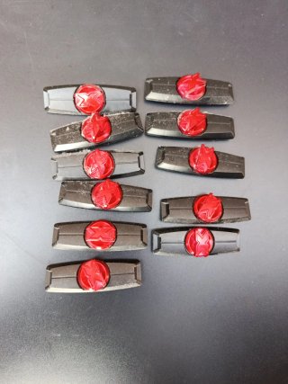 Lote clips retención tarjetas PCI
