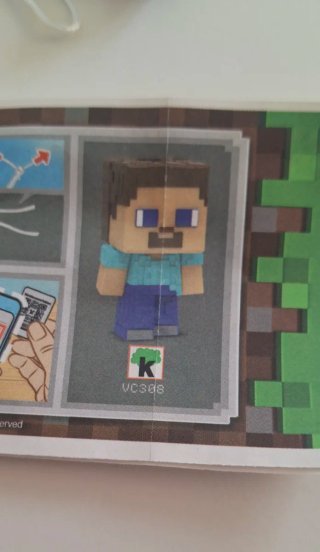 Kinder Joy Minecraft Steve 2026