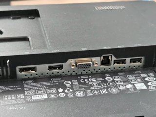 Monitor Lenovo ThinkVision T24i-20 Negro