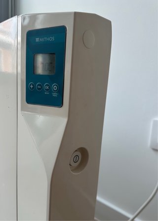 Calefactor eléctrico blanco Mithos