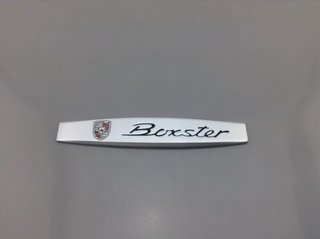EMBLEMAS CROMADOS LOGO PORSCHE BOXSTER