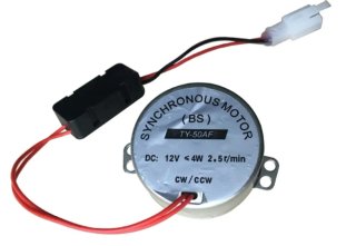 Servomotor Síncrono 12V  Giro Lento 2.5 RPM