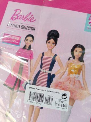 Vestiti Barbie 34# Román holiday