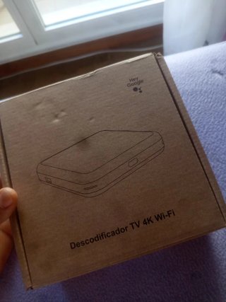Decodificador TV 4K Wi-Fi