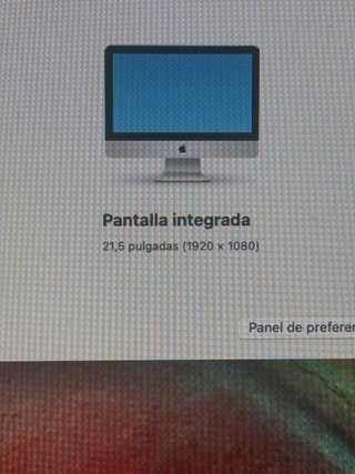 Ordenador iMac Apple Pantalla Grande