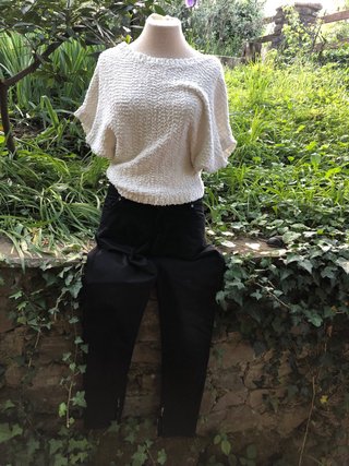 Liu Jo Pantalone Cotone Nero e Maglia