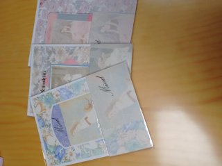 Lote paquetes cartas perfumadas