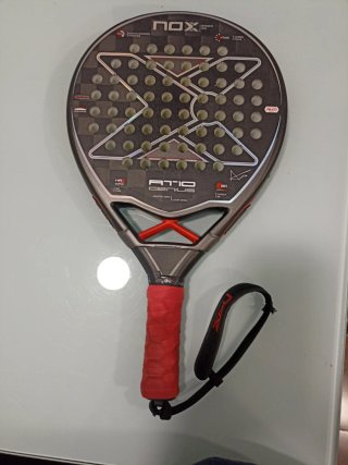 Pala Pádel Nox Agustín Tapia 18k