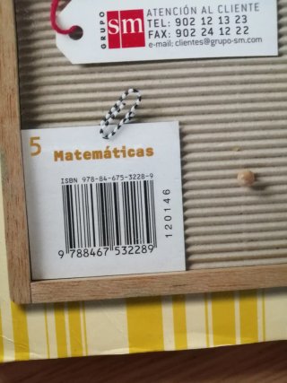 Matemáticas 5o. Primaria SM