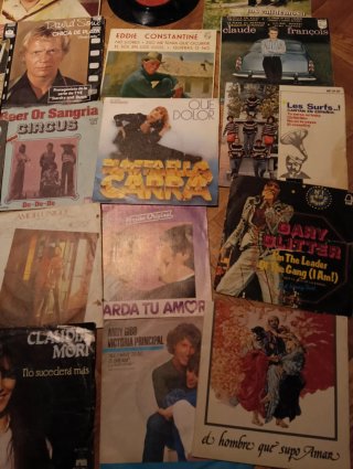 Lote 20 Vinilos 7" Música Internacional