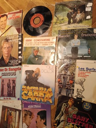 Lote 20 Vinilos 7" Música Internacional